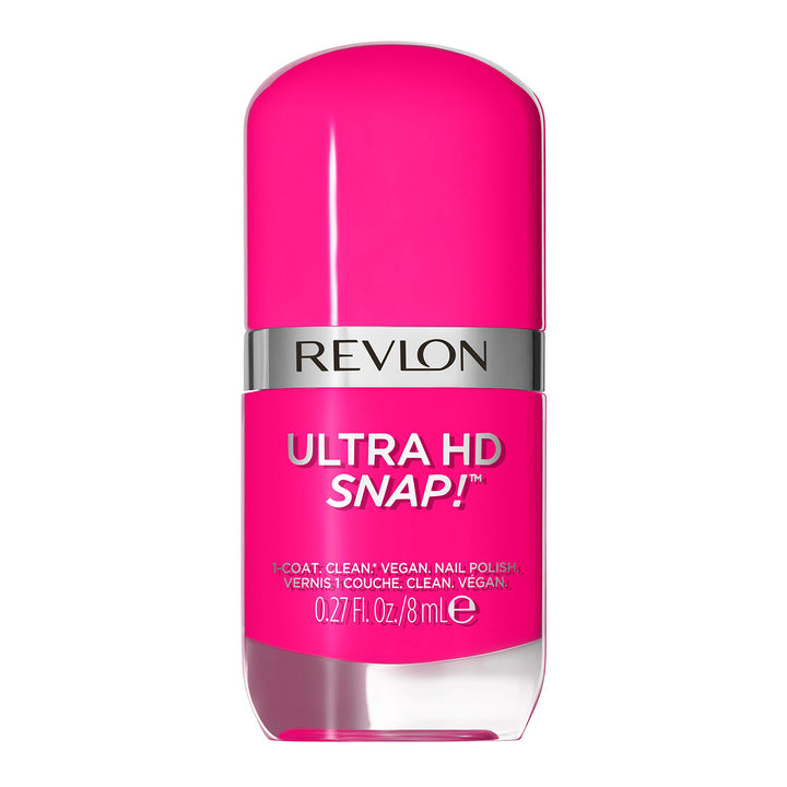 Ultra HD Snap Nail Colors, Natural Rich Glossy Nail Polish, 100% Vegan Formula, No Base and Top Coat Needed, 028 Rule the World, 0.27 fl. Oz.