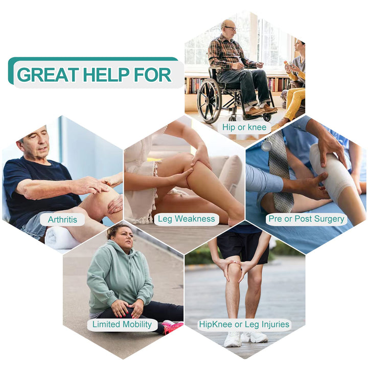 42 Inch Long Leg Lifter,Leg Strap with Large Foot Loop,Leg Lifter After Hip Replacement for Hip Kit for Seniors,Knee Replacement Recovery Aids