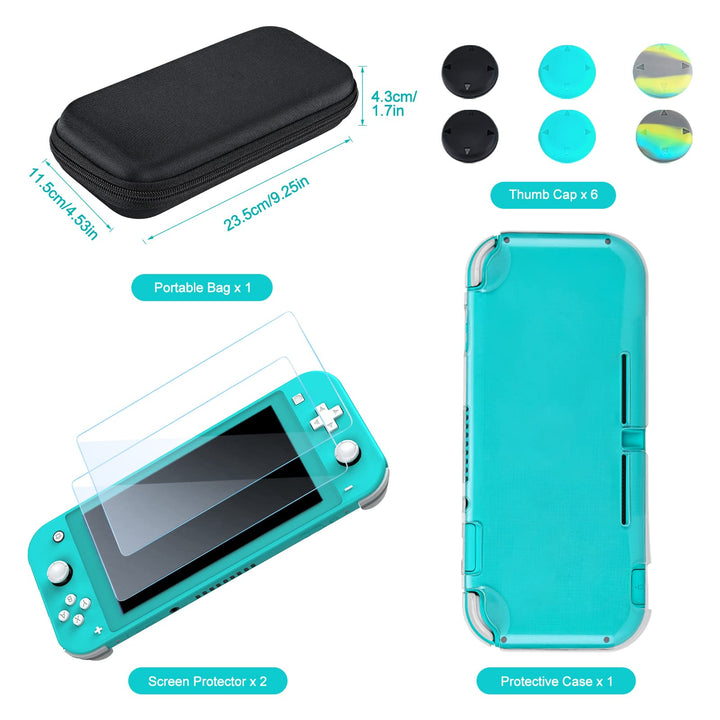 Switch Lite Case - innoAura 12 in 1 Switch Lite Accesso