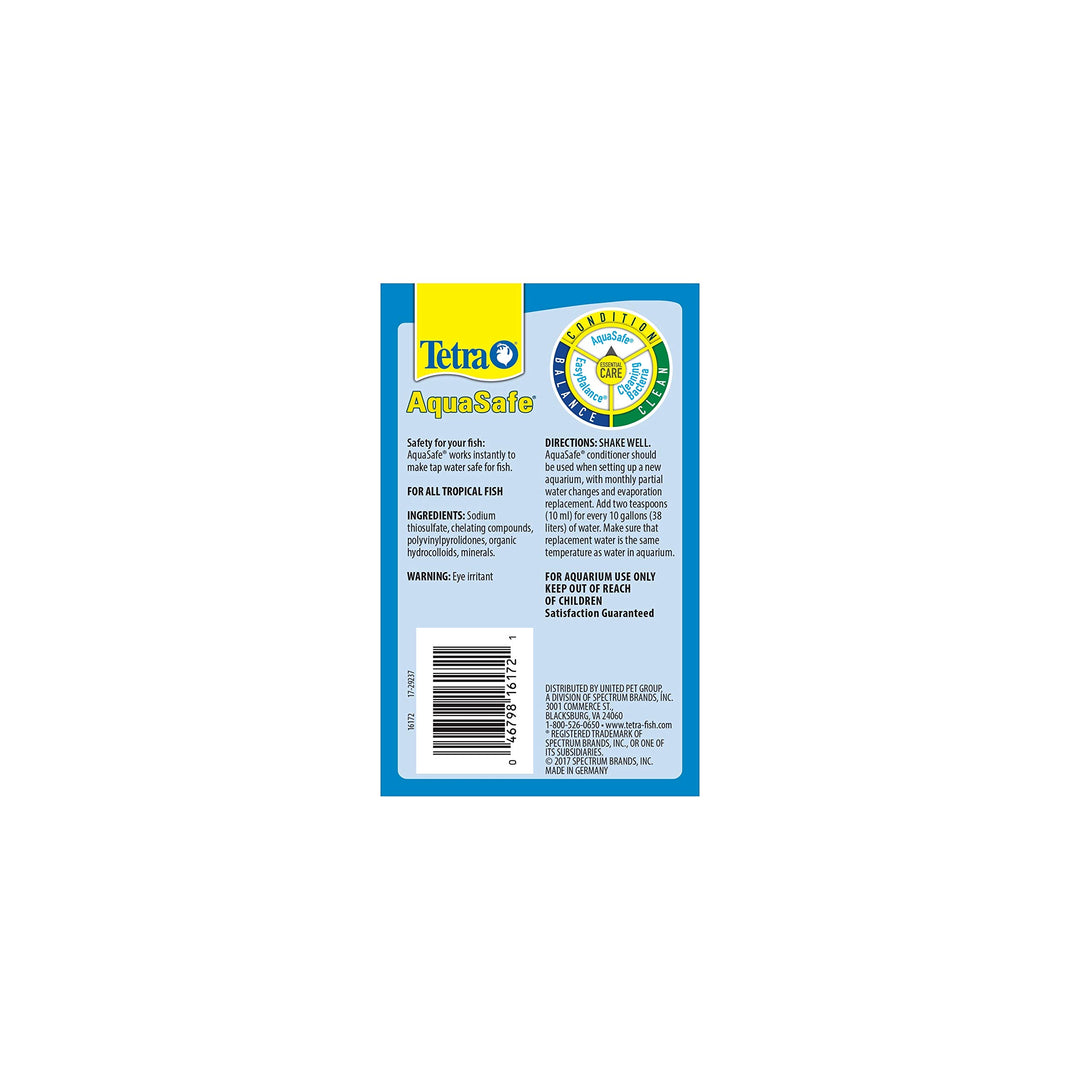16172 AquaSafe Fish Tank Water Conditioner, 8.45 fl oz