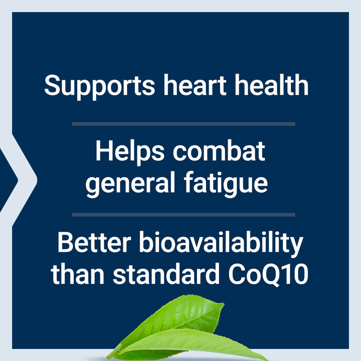 Super Ubiquinol CoQ10 100 mg – For Heart Health &amp; Anti-Aging - Cholesterol &amp; Energy Management Supplement – Coenzyme Q10 for Organs - Gluten-Free, Non-GMO – 60 Softgels