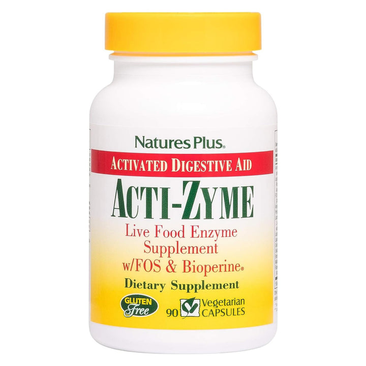 Natures Plus ActiZyme - Gut Health Supplement, Contains