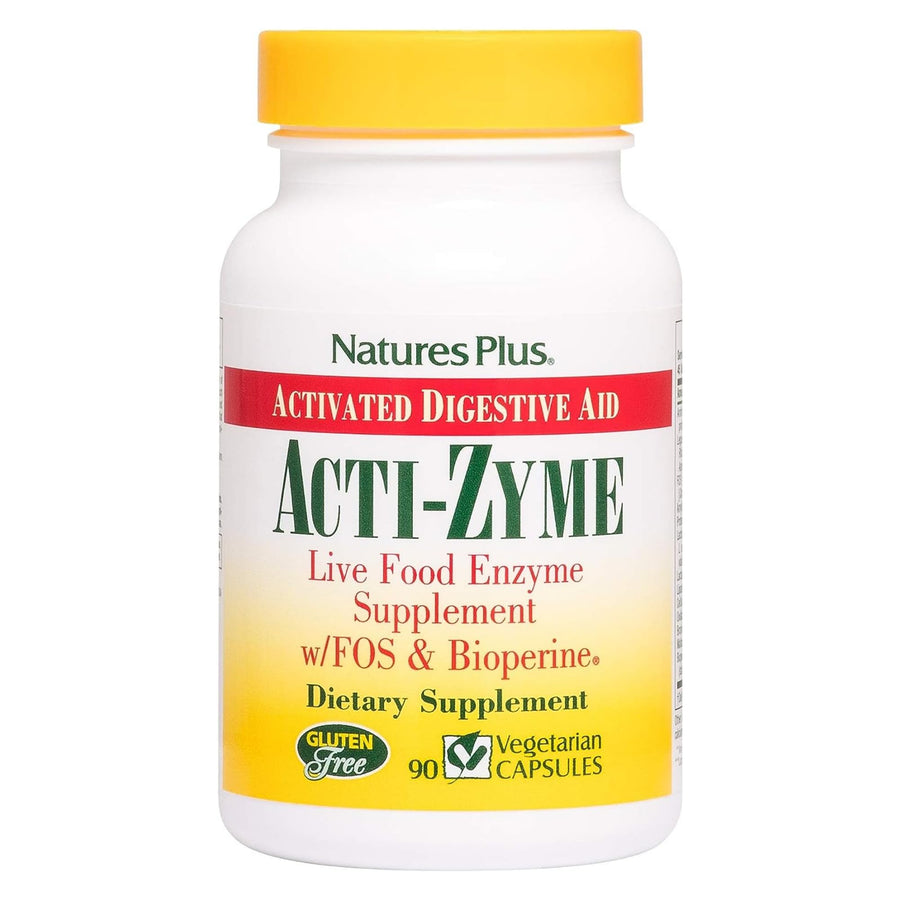Natures Plus ActiZyme - Gut Health Supplement, Contains