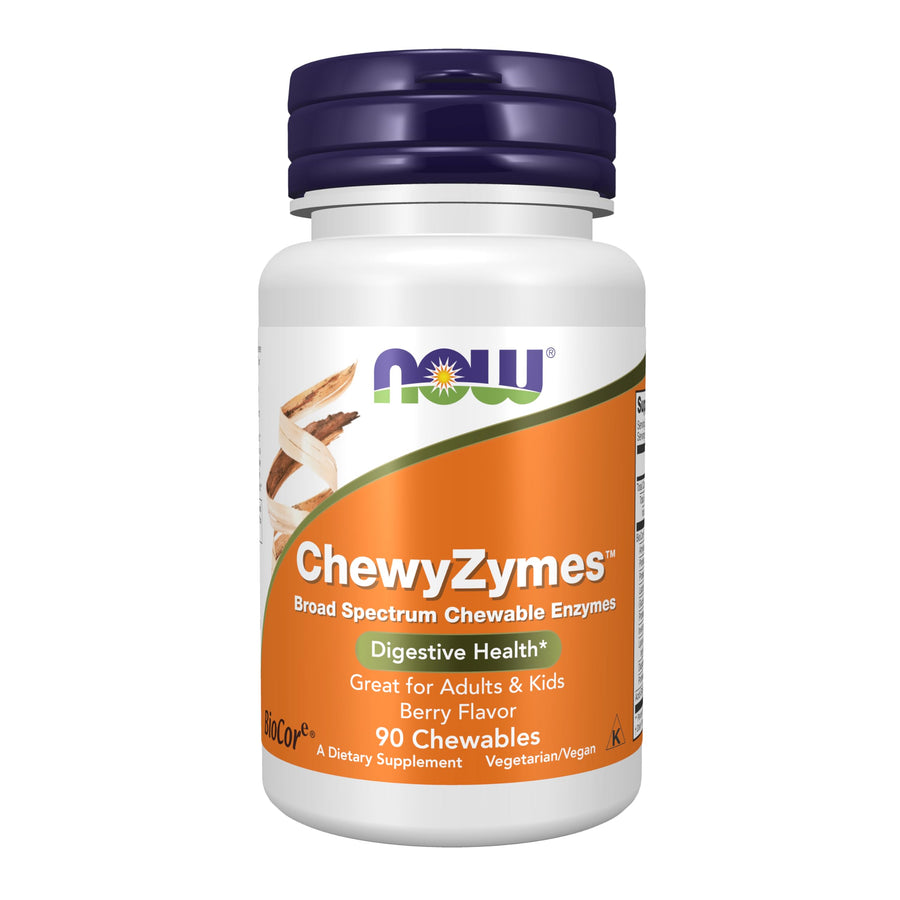 NOW Foods Supplements, ChewyZymes, Broad Spectrum Chewa