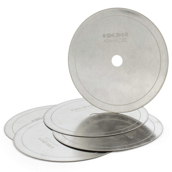 6 inch Diamond Lapidary Saw Blades Super-Thin Rim 0.36mm Pack of 5Pcs
