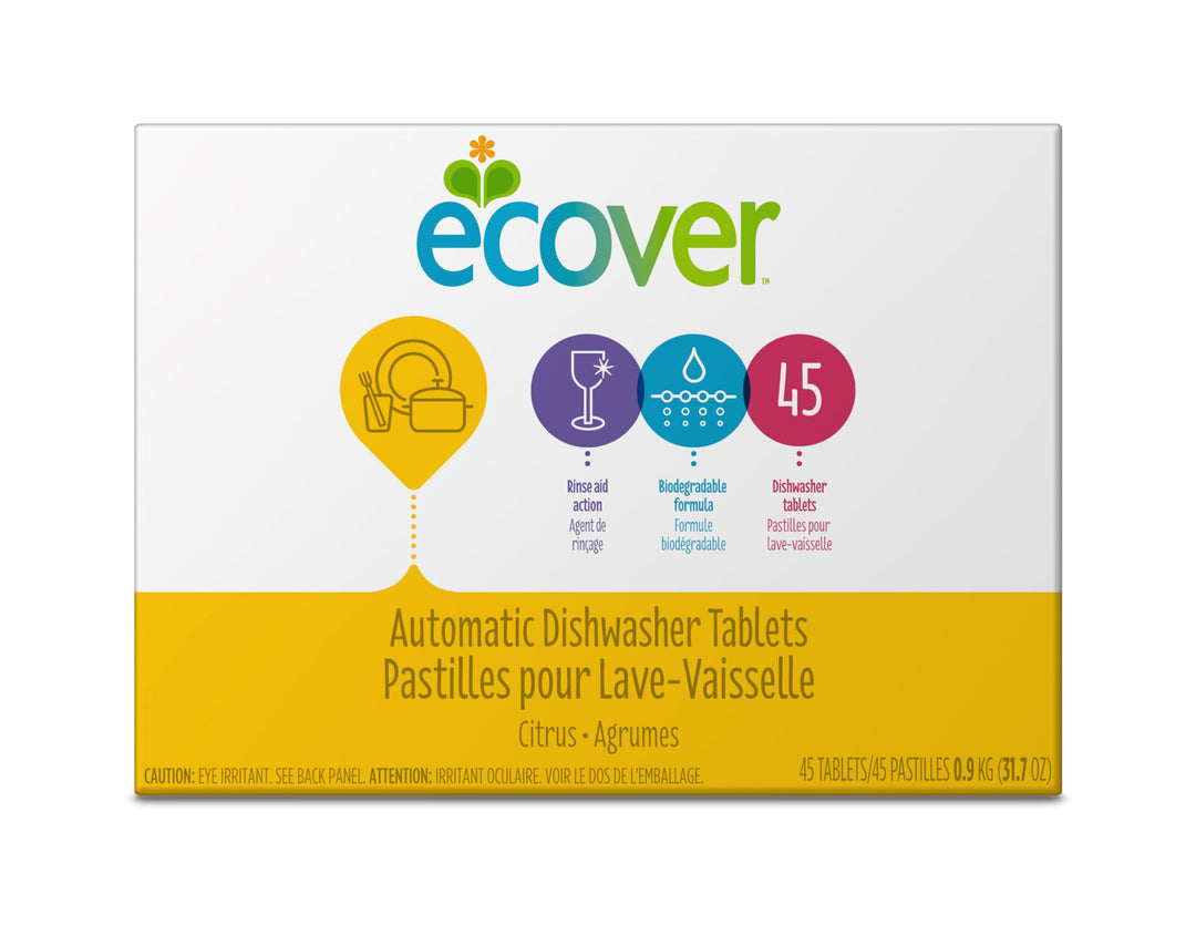 Ecover Natural Plant-based Automatic Dishwasher Tablets