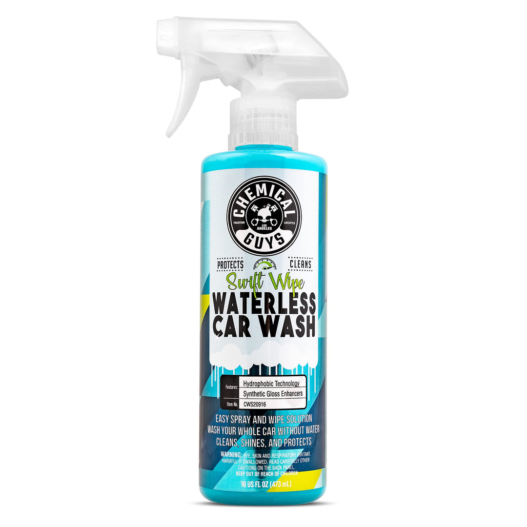CWS20916 Swift Wipe Sprayable Waterless Car Wash, Easily Clean - Just Spray &amp; Wipe, Safe for Cars, Trucks, Motorcycles, RVs &amp; More, 16 fl oz