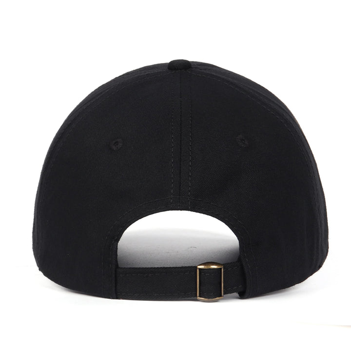 Oversize XXL 100% Cotton Baseball Cap,Large Hat for Big Heads 23.5-25.5, Structured Buckle Blank Dad Cap