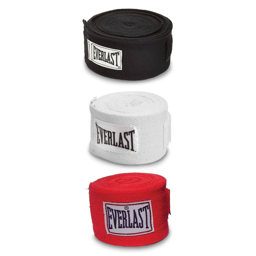 120 Inch Polyester Cotton Boxing Sparring Training Hand Wraps with Thumb Strap Support for Boxing and MMA Training (3 Pack)