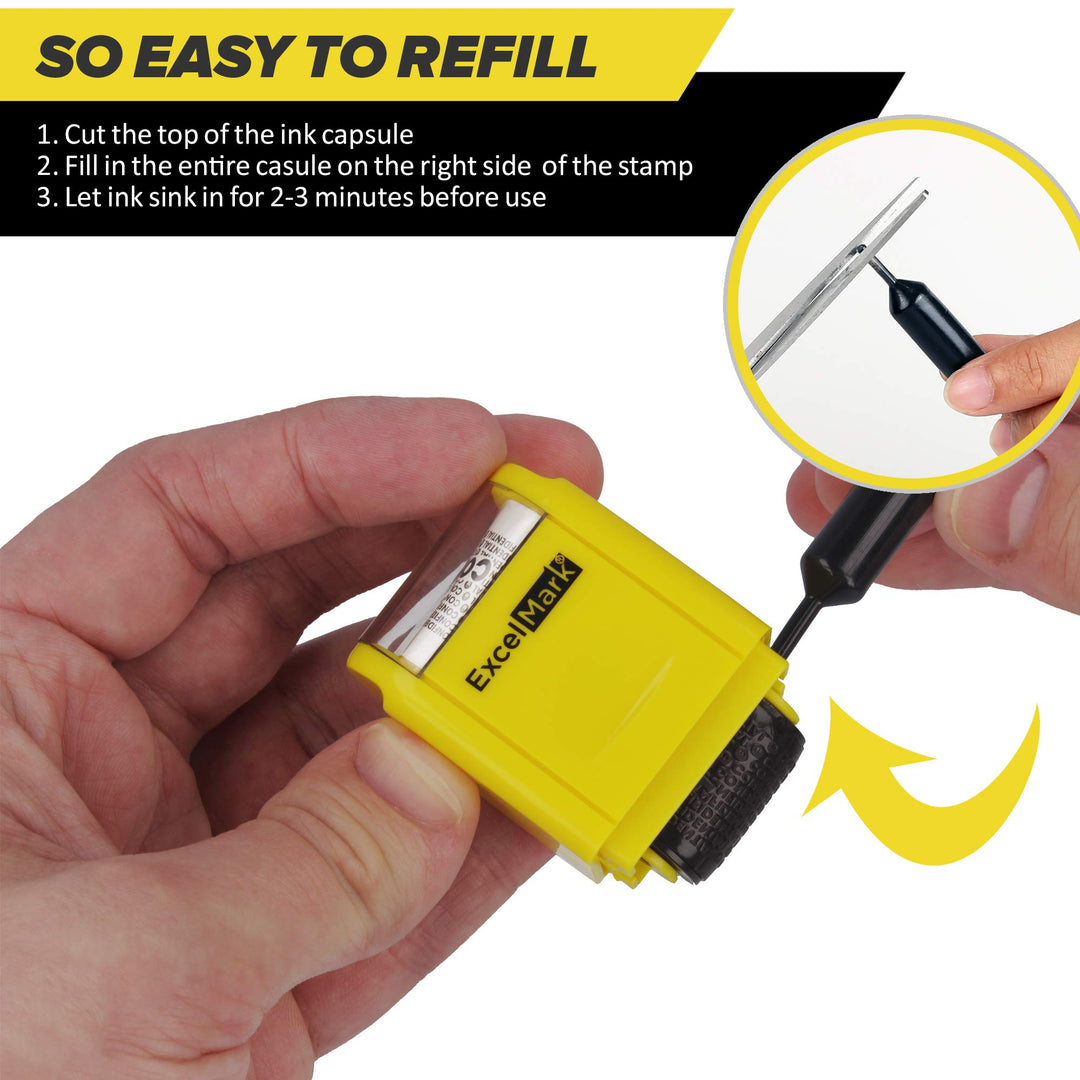 Rolling Identity Theft Stamp (Small)