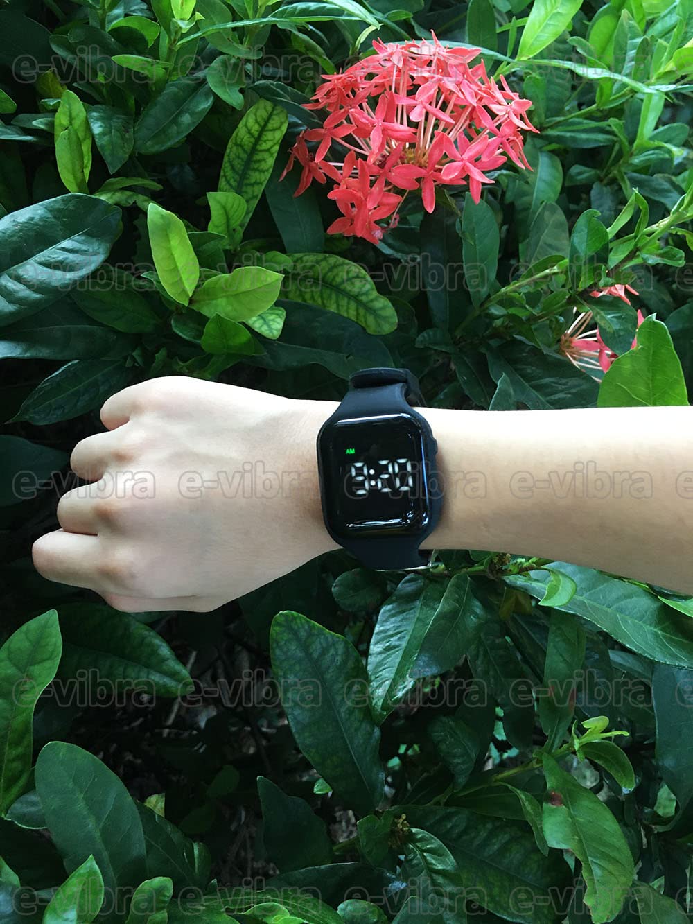 Vibrating Alarm Watch, Potty Training Watch Water Resistant Medical Reminder Watch with Timer (Black)