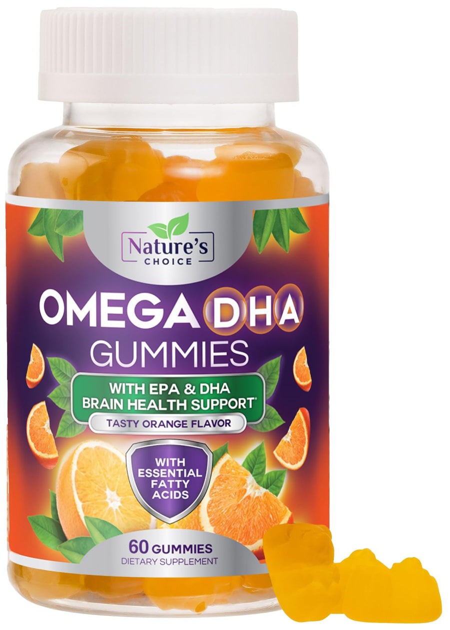 Omega 3 Fish Oil Gummies - Triple Strength Omega 3 Gumm