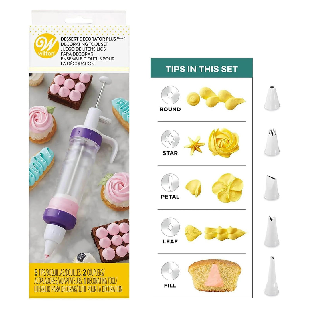 Dessert Plus Decorating, Cake Icing Tool, Each, Clear