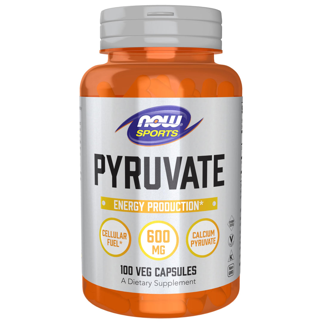 NOW Foods Sports Nutrition, Pyruvate (Pyruvic Acid) 600