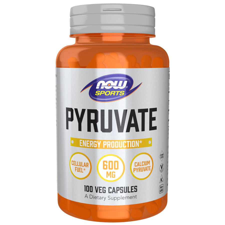 NOW Foods Sports Nutrition, Pyruvate (Pyruvic Acid) 600