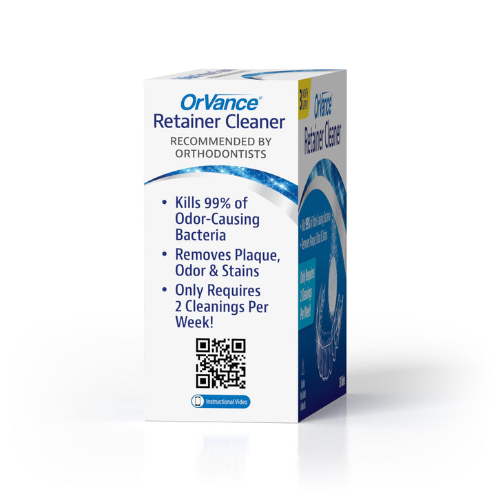 OrVance Retainer Cleaner Tablets (28 Count) | Only 2 Cl