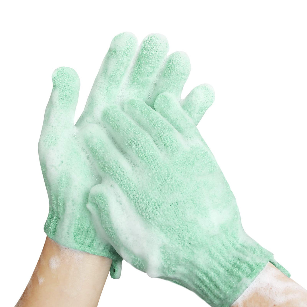 MIG4U Shower Exfoliating Scrub Gloves Medium to Heavy B