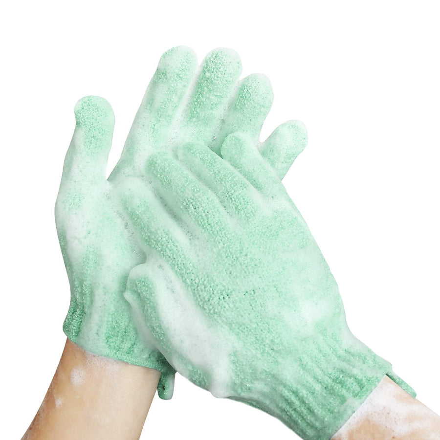 MIG4U Shower Exfoliating Scrub Gloves Medium to Heavy B