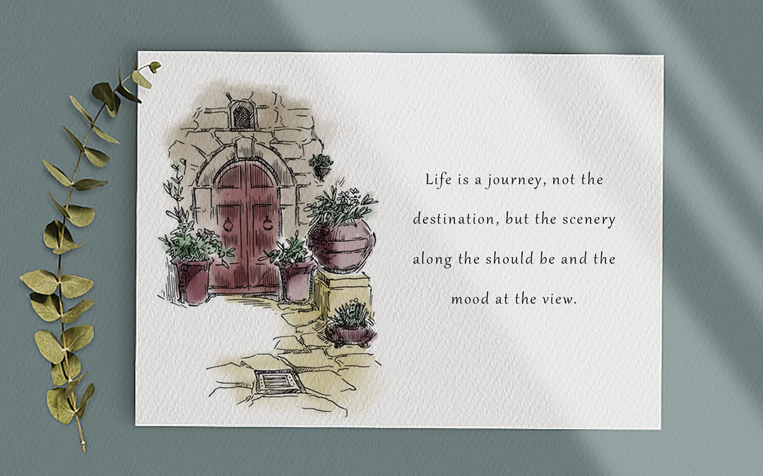 4 Styles Garden Doors Clear Stamps for Card Making Deco