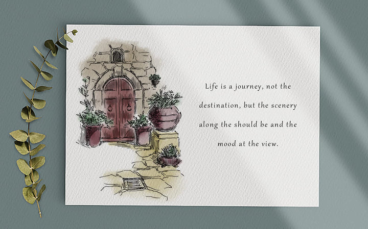 4 Styles Garden Doors Clear Stamps for Card Making Deco