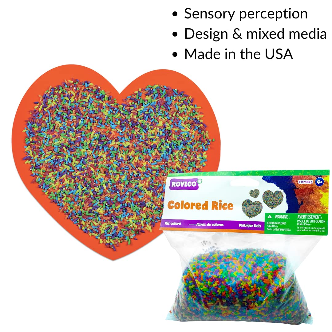 Colored Rice, 1 Lb. Box