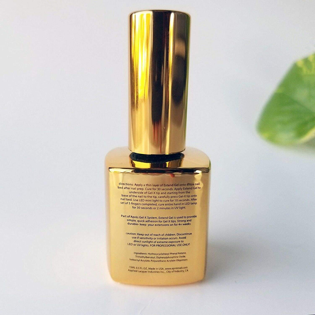 Gel-X Extend Gel Soak Off Gold Bottle 0.5 Fl-oz.