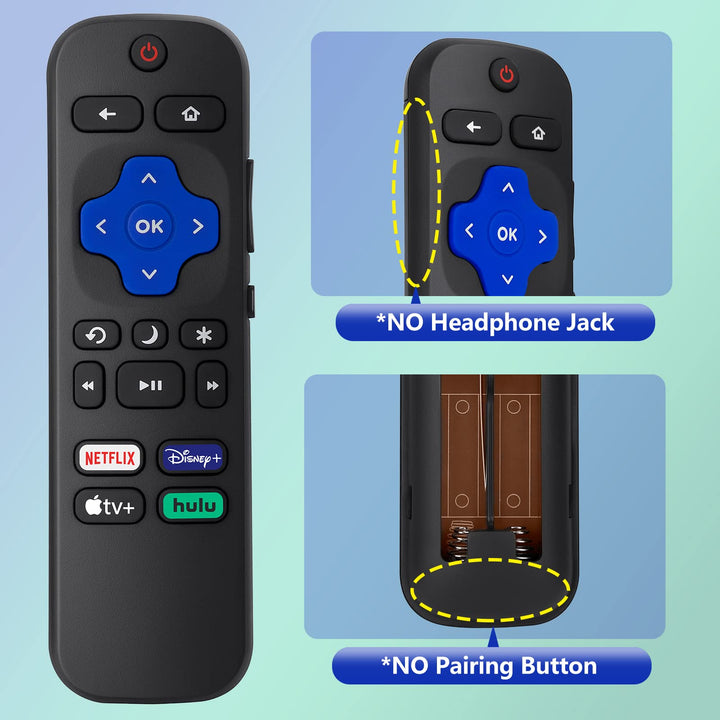Swocny Universal Replacement Remote Compatible with Rok