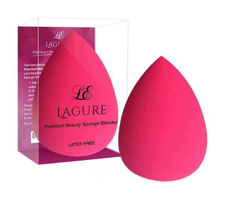 Beauty Sponge Blender - Latex Free Premium Makeup Sponges - The Most Flawless Beauty Makeup Blender For Powder, Cream or Liquid Application - Includes Free Blending Ebook