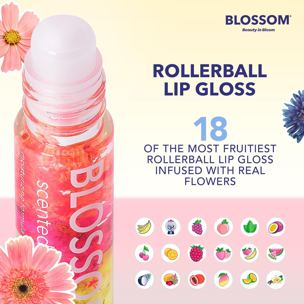 Roll On Lip Gloss - Raspberry