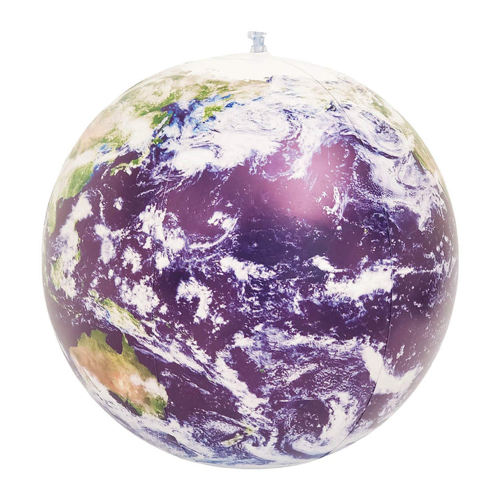 Earthball, Inflatable Earth Globe from satellite images, Glow in the Dark Cities
