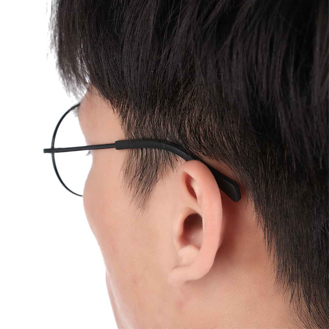Glasses Temple End Tips Soft Silicone Anti Slip Socks R