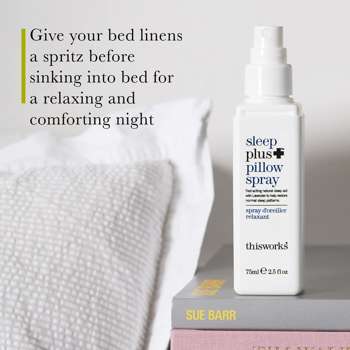 thisworks sleep plus+ pillow spray: Fast-Acting Natural