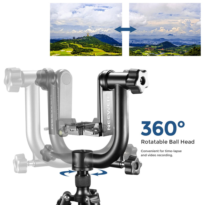 Neewer Professional Heavy Duty Metal 360 Degree Panoram