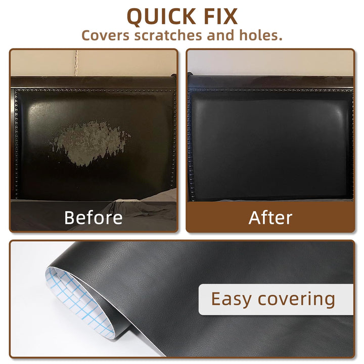 CHEIGHY Leather Repair Kit for Couches Self Adhesive Le