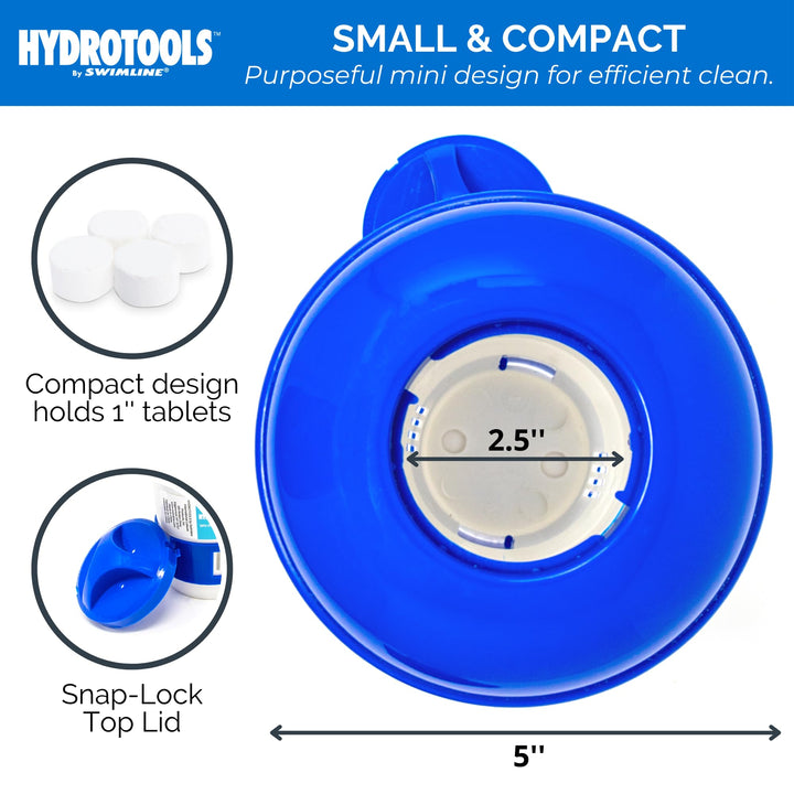 Hydro Tools 8715 Floating Mini Tablet Spa Chemical Dispenser