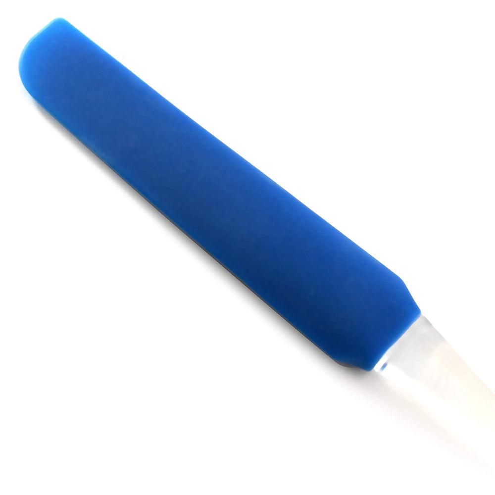 Norpro Silicone Jar/Icing Spatula, Blue, 10.5in/26.5cm,