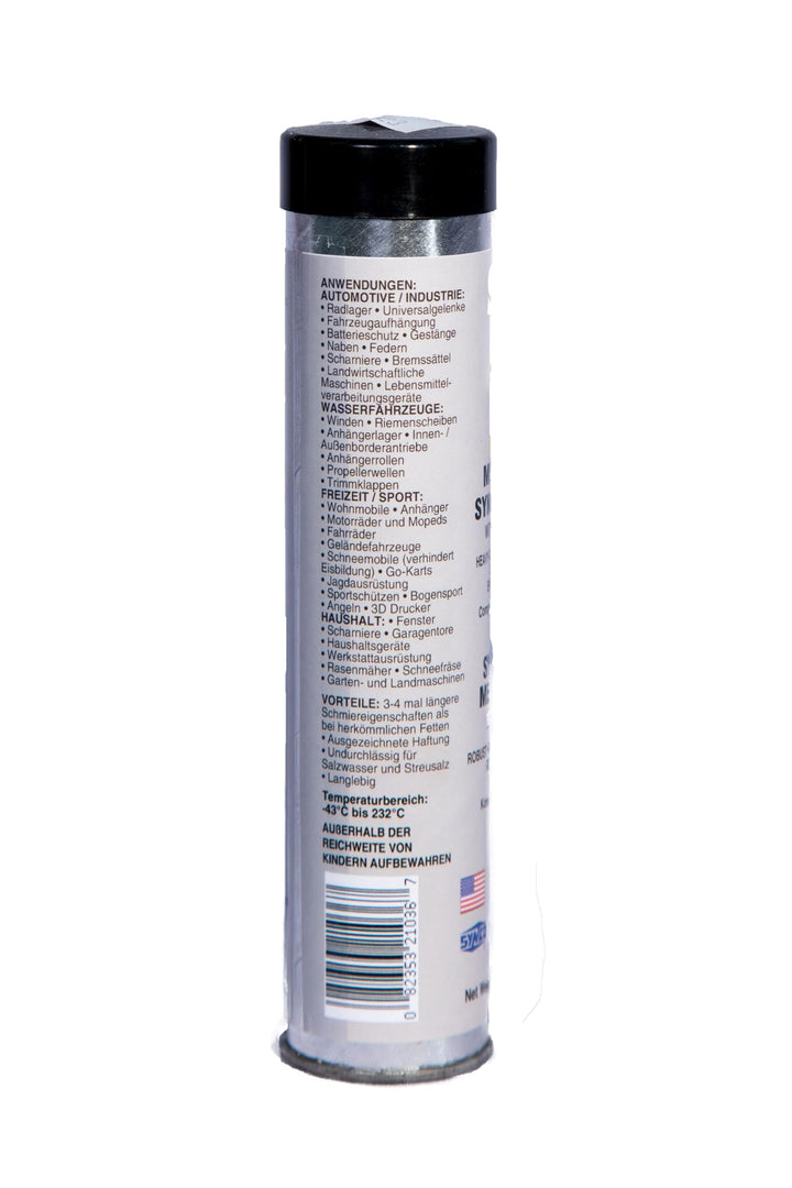 21036 Synthetic Grease (NLGI 2), 3 oz Cartridge, Translucent White, 1 pack