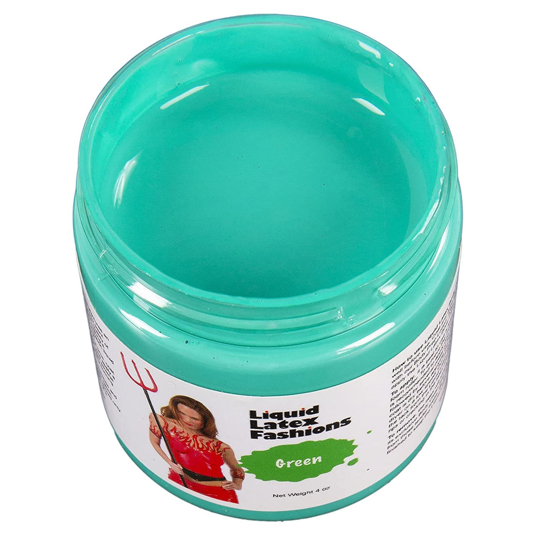 Ammonia Free Liquid Latex Body Paint - 4oz Green