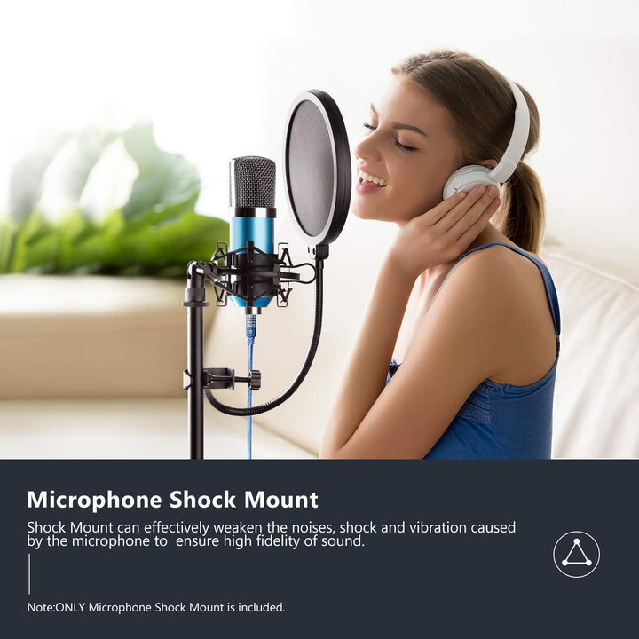 Neewer Universal 45MM Microphone Shock Mount for 43MM-4