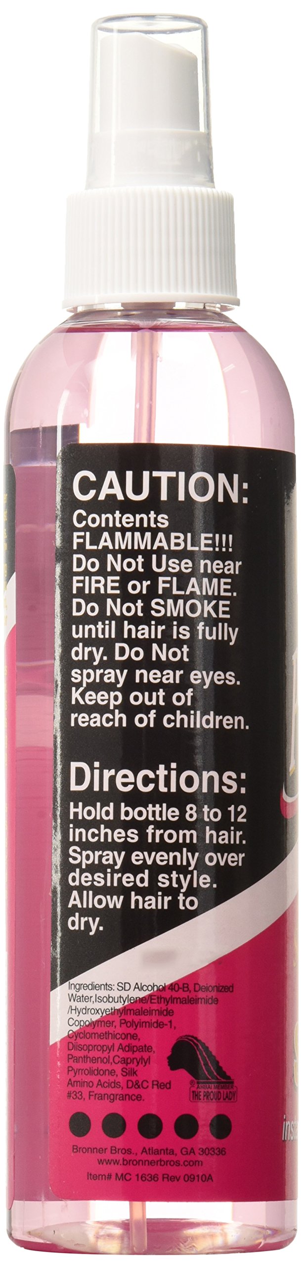 Bronner Brothers B.B Pump It Up Sprtz Gld 8.00 OZ