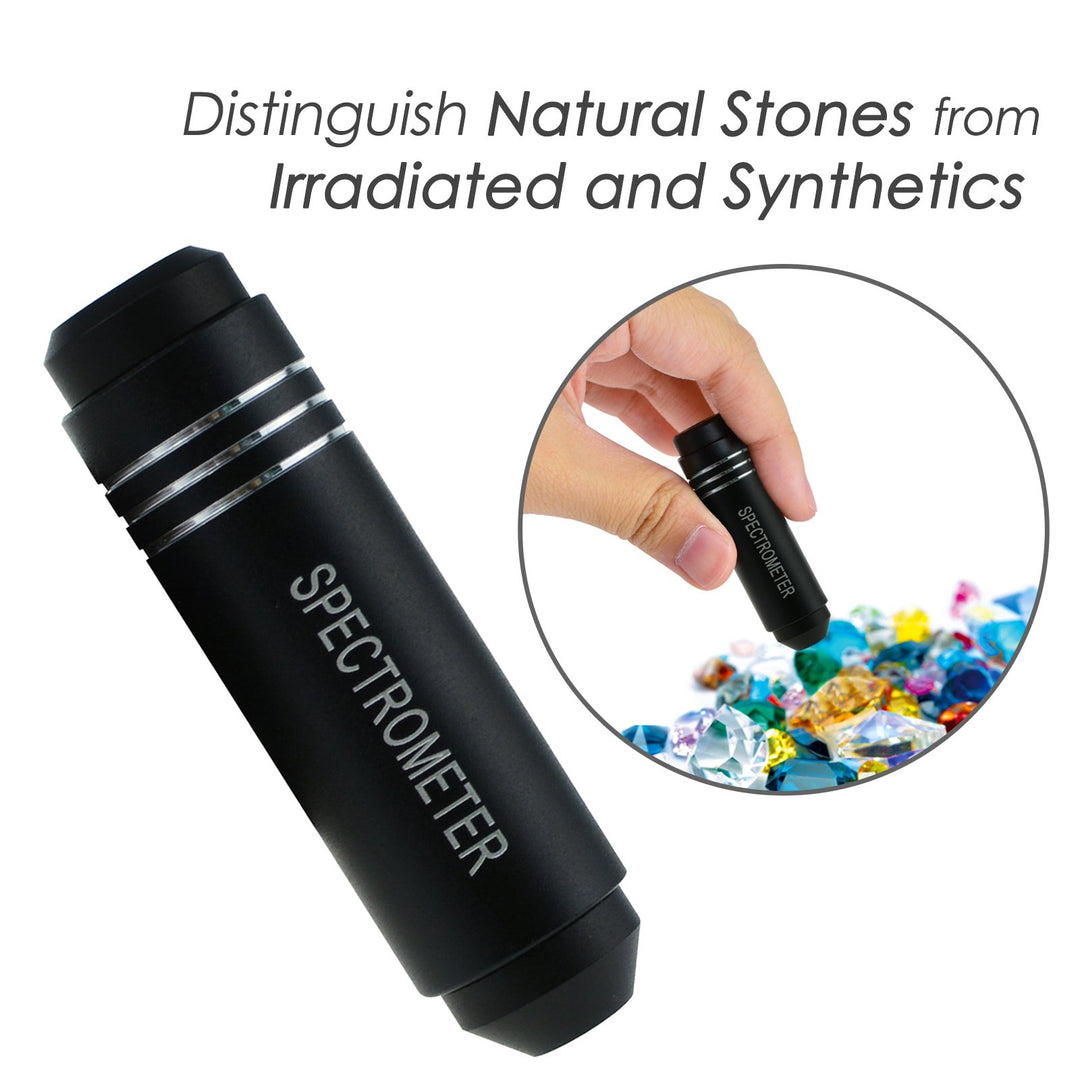 Pocket Diffraction Grating Gemological Spectroscope for Quick Gemstone Identification and GIA Use