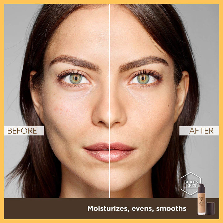 Burt&#39;s Bees Goodness Glows Liquid Makeup, Chestnut - 1.0 Ounce