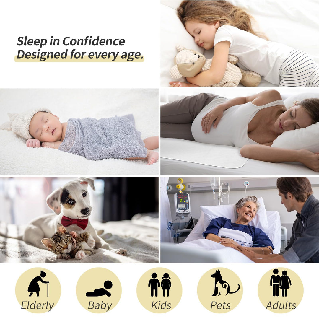 CoolShields Waterproof Bed Pads Incontinence 34&#39