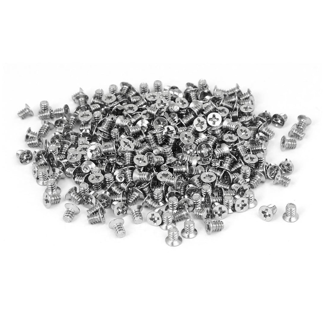 Computer PC Case 6#-32 Flat Phillips Head Hard Drive Screw 300pcs