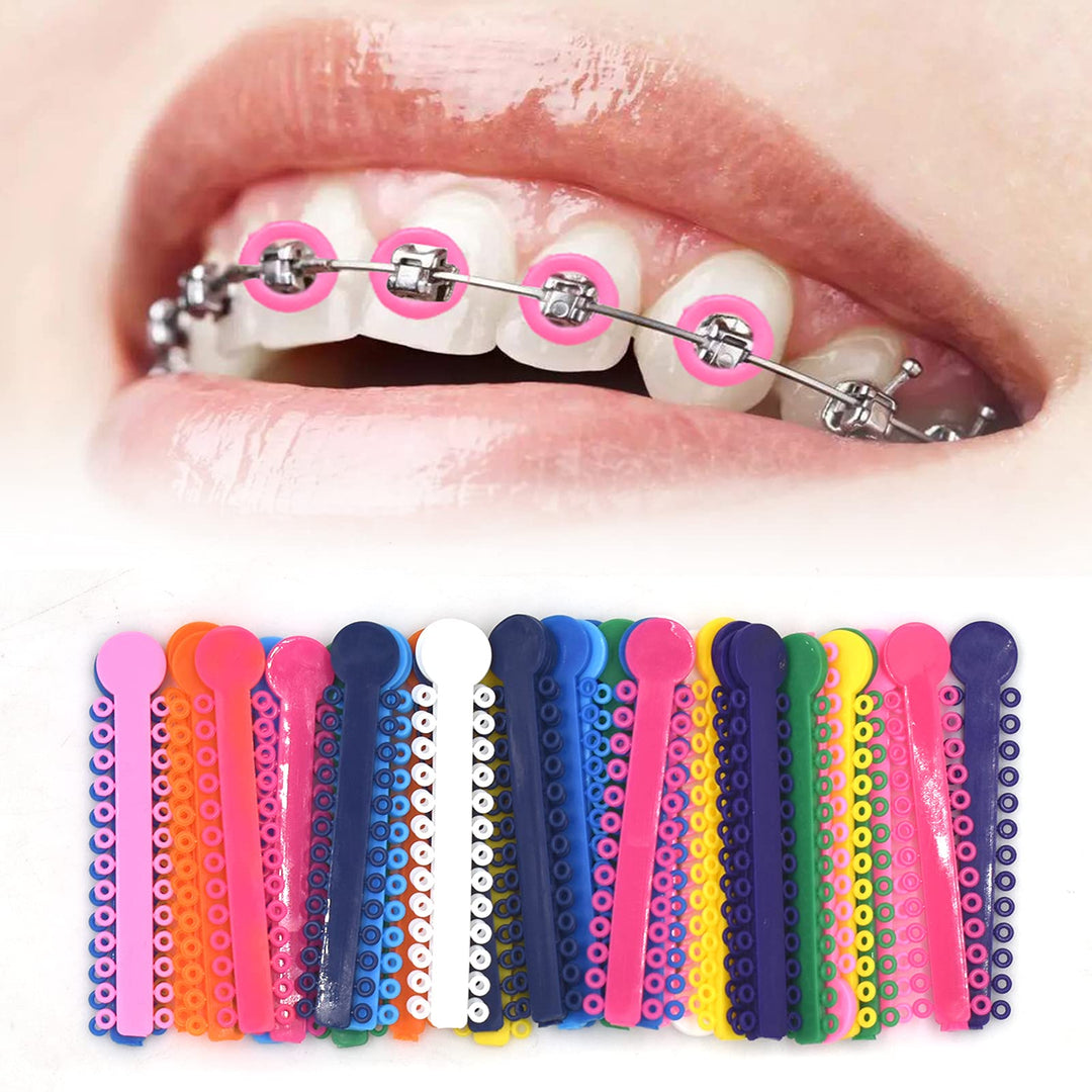 RZJZGZ Dental Orthodontic Ligature Ties and Orthodontic