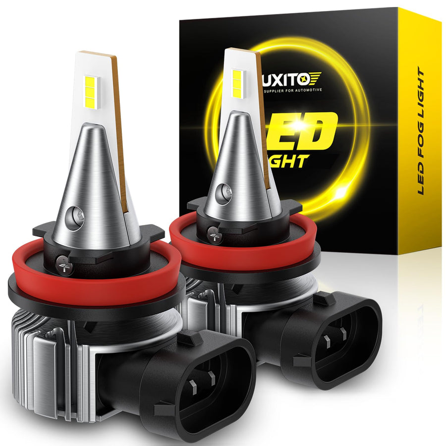 AUXITO Upgraded H11/H8/H16 LED Fog Light Bulbs with CSP