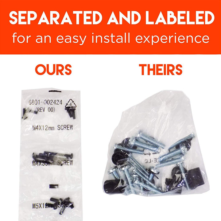 Echogear Universal TV Mounting Hardware Pack Compatible