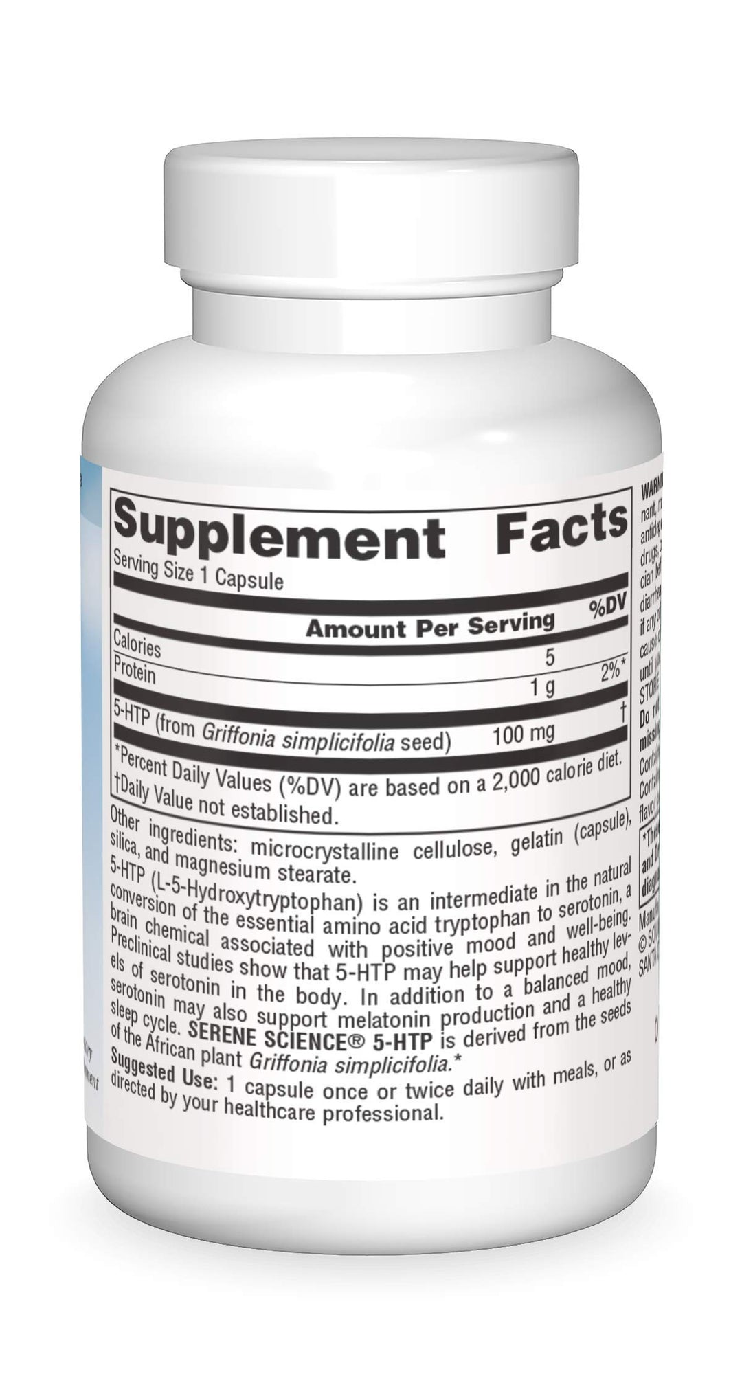 Source Naturals Serene Science 5-HTP 100 mg - 30 Capsul