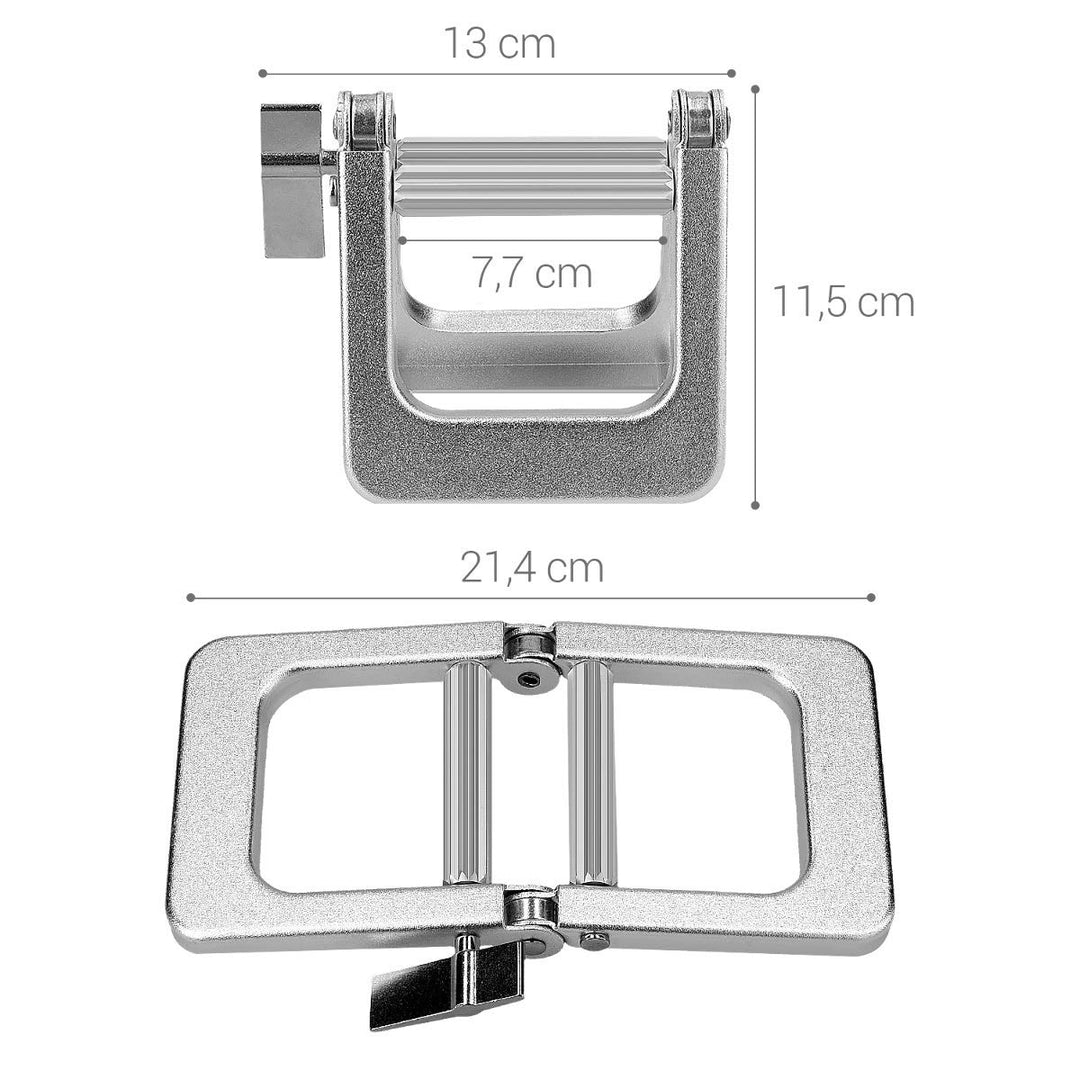 kwmobile Metal Toothpaste Tube Squeezer - Large Multifu
