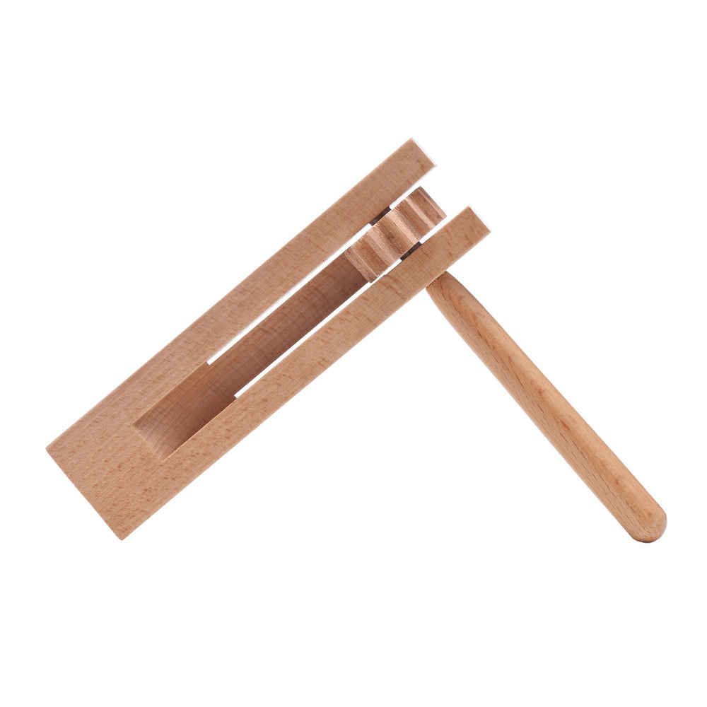 2 Pack Wooden Spinning Ratchet Noise Maker Grogger, Tra